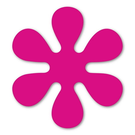 

Magenta 70 s Flower Magnet