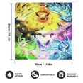 thumbnail image 2 of Toallas de mano de Pikachu para baño, toallas de algodón suaves y absorbentes para spa, baño, gimnasio, cocina, juego de toallas de mano decorativas a cuadros, 1 pieza, 2 of 6