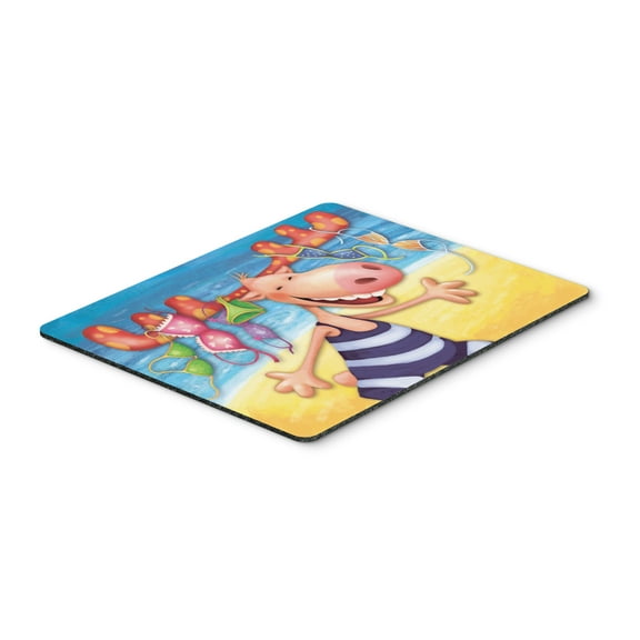 Carolines Treasures APH0073MP Moose on the Beach Mouse Pad Hot Pad or Trivet Large multicolor