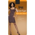 thumbnail image 2 of Brown Sugar Jet Black Ultra Sheer Pantyhose, Size - Medium, 2 of 2