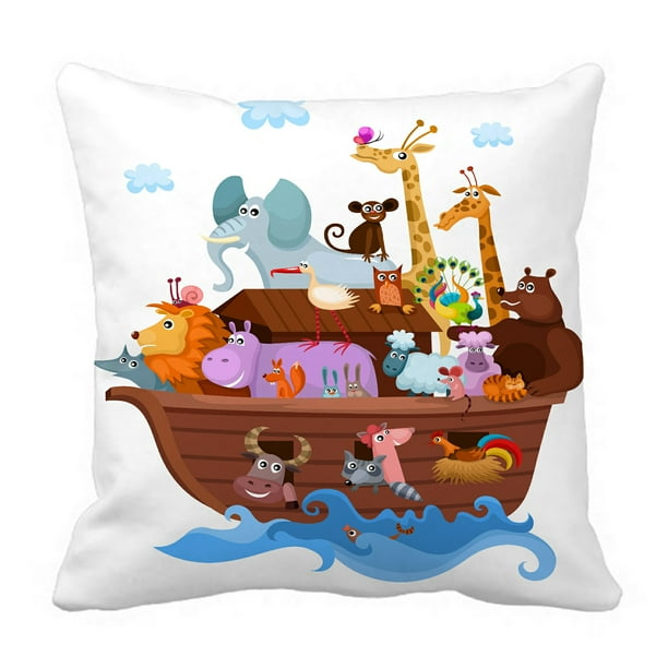 Abphqto Noah S Ark Cute Cartoon Animals Pillow Case Pillow Cover Pillow Protector Two Sides For Couch Bed 18x18 Inch Walmart Com Walmart Com Abphqto Noah S Ark Cute Cartoon Animals Pillow Case Pillow Cover Pillow Protector Two Sides For Couch Bed 18x18 Inch Walmart Com Walmart Com