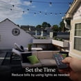 thumbnail image 3 of Brightech String Light Dimmer with Remote Control, Max Power 150W, Commercial Grade Water Resistant for Outdoor Lights, 3 of 8
