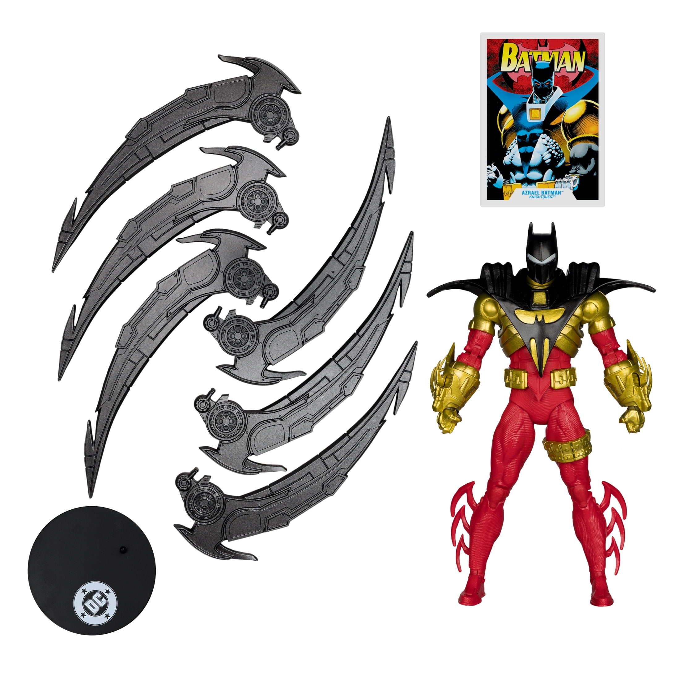 Azrael Batman (DC Multiverse: Knightquest) 7" Action Figure - McFarlane Toys