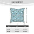 thumbnail image 2 of KLL Funny Cartoon Animals Decorative Throw Pillow Covers Velvet Soft for Couch Sofa Bedroom Living Room Outdoor (No pillow core)- 20"x20", 2 of 5