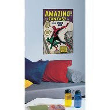 Spiderman First Issue Comic Book Cover Wall Accent Sticker
