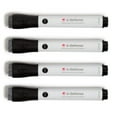 thumbnail image 5 of U Brands U Defense Dry Erase Markers, Office Supplies, Chisel Tip, Black, 4 Count, 5 of 5