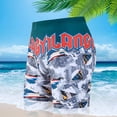 thumbnail image 2 of COMVALUE Maillot de Bain Garçon à Inscription (Bleu, 7-8 Ans), 2 of 6