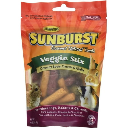 UPC: 0046706323012 | Higgins Sunburst Gourmet Natural Small Animal Treat Veggie Stix 4 oz.