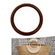 thumbnail image 5 of Asas de Bolso BLESIY Redondas de Madera Marron Oscuro, 5 of 8