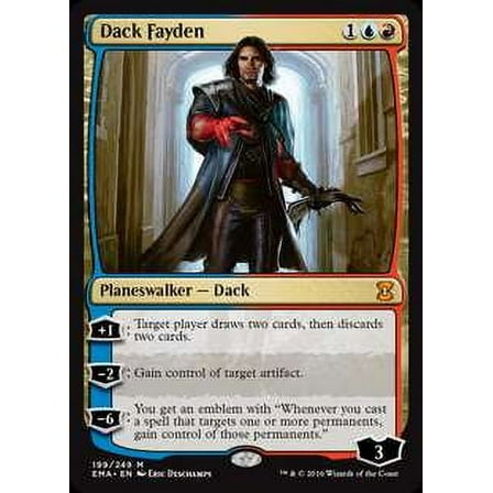 MtG Eternal Masters Mythic Rare Dack Fayden #199