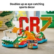 LEGO Editions Cristiano Ronaldo – Soccer Highlights - Building Set for Boys & Girls, Ages 10+ Fathers Day Gift - Kids Bedroom or Shelf Decor W/ Plaque - 43012