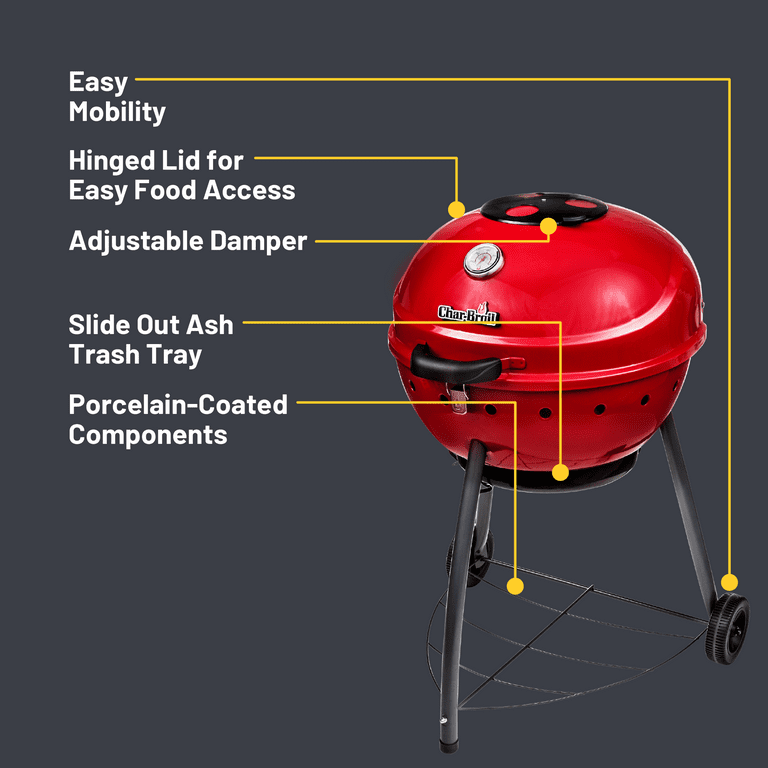 Char Broil Kettleman TRU Infrared Charcoal Grill