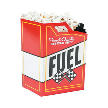 Race Car Fuel Can Popcorn Box - Party Supplies - 24 Pieces