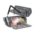 thumbnail image 1 of Bolsa de tejer Bolsa de almacenamiento de hilo portátil, bolsa grande de hilo para suministros de tejido, organizador de hilo para Carr, 1 of 5