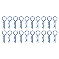 thumbnail image 2 of Juego de pasadores de Clips de cuerpo universales Zulema 20 piezas 35x13 mm Azul, 2 of 6