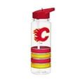 thumbnail image 1 of 25Oz Team Color Banded Water Bottle Nhl Calgary Flames, 1 of 1