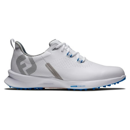 

FootJoy Men s FJ Fuel Golf Shoes 55440 - White/Orange - 11.5 - X-Wide