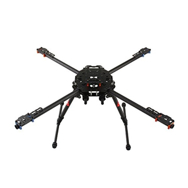 Tarot 650 Carbon TL65B01 Fiber 4 Axis Aircraft Fully Folding FPV Drone