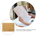 thumbnail image 2 of 20 Pcs A4 Envelopes Paper File Folder for Office Presentation Folder Kraft Presentation File Folder Travel Office, 2 of 6