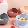 thumbnail image 4 of Silicone Baby Bowls With Suction First Stage, Silicone Bibs, Baby Led Weaning Spoons, Infant Tableware, Toddler Dinnerware, Baby Feeding Set, 4 of 6