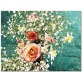 thumbnail image 1 of Flower Picture Ceramic Tile Mural Kitchen Backsplash Bathroom Shower 405009-XL43, 1 of 3
