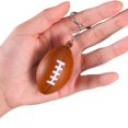 thumbnail image 3 of Paquete de 24 Llaveros de FúTbol, Mini Llaveros de Pelota AntiestréS de Rugby, Llaveros de Pelota Deportiva, Premio de Escolar para NiñOs y NiñAs, 3 of 6