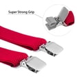 thumbnail image 2 of Buyless Fashion Bretelles Texturées Robustes pour Hommes - Sangles Ajustables de 48 Pouces 1 1/4 Pouces - Forme en Y, 2 of 7