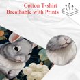 Animal Classic White Cotton TShirt for Men and Women Soft