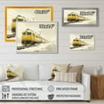 thumbnail image 4 of DESIGN ART Designart "Train On The Move Iii" Transportation Train Canvas Print 20 in. wide x 12 in. high, 4 of 5