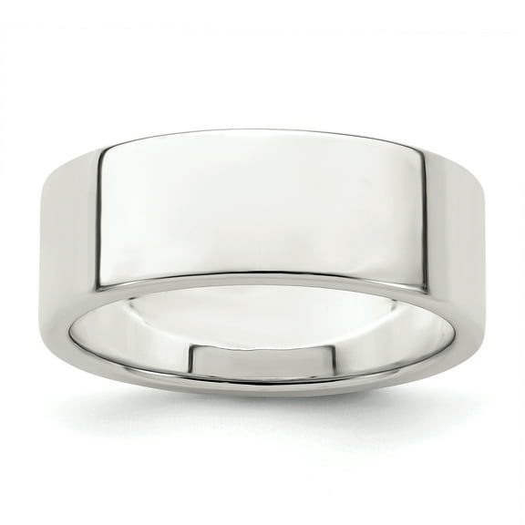 Sterling Silver 7mm Flat Band