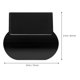 thumbnail image 2 of AURARMLET 6Ud Manija Para De Wc De Material Negro Con Textura Resistente Y Fácil, 2 of 8