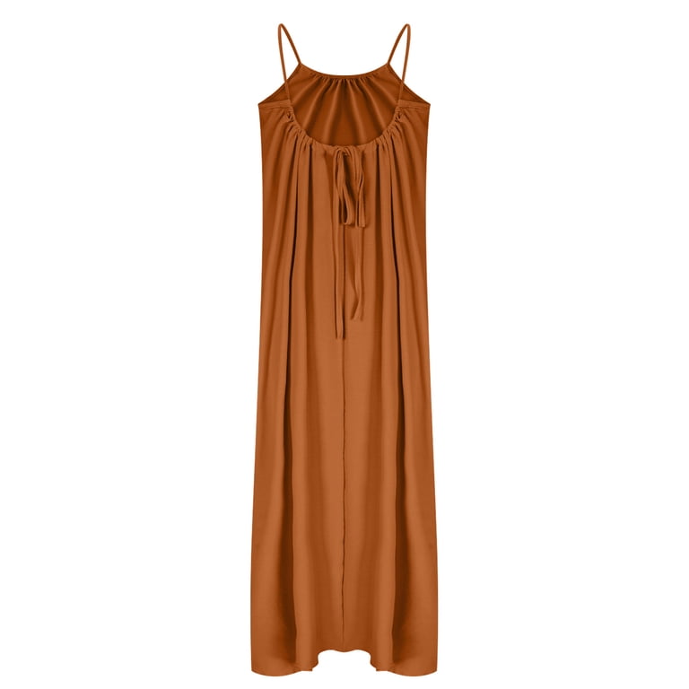 brown and orange maxi dress I'm Telling You Leopard Maxi Dress Gown - Brown, Medium | Hazel and Olive main image 0