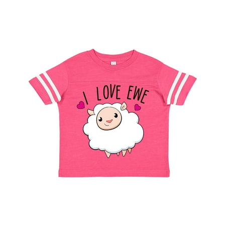 

Inktastic I Love Ewe- cute sheep Gift Toddler Boy or Toddler Girl T-Shirt