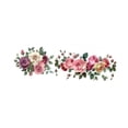 thumbnail image 2 of Murales de pared con calcomanías de flores, autoadhesivos, extraíbles, modernos y decorativos, con diseño floral. Púrpura rosa, 2 of 9