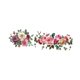 thumbnail image 2 of Murales de pared con calcomanías de flores, autoadhesivos, extraíbles, modernos y decorativos, con diseño floral. Púrpura rosa, 2 of 9