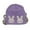 Purple Rabbit, variant on Opolski Cute Rabbit Animal Baby Girls Boys Woolen Yarn Knit Wig Hat Skull Cap Beanie