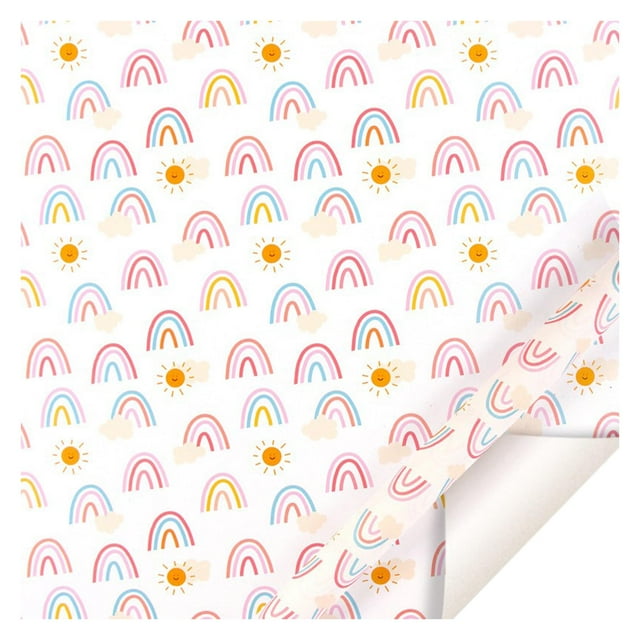 Valentines Day Birthday Gift Wrapping Paper Colorful Gift Wrapping Paper Holiday Party Gift Love Heart Patterned Paper for Present Wrapping Christmas Anniversary Birthday Party Decorations