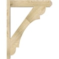 thumbnail image 3 of Ekena Millwork 6"W x 28"D x 36"H Olympic Rough Sawn Craftsman Outlooker, Douglas Fir, 3 of 4