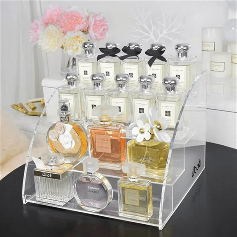 Uboti Fragrances Rack Shelves Bottle Storage Acrylic Showcase