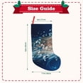 thumbnail image 3 of Sikiie White Jellyfish Dansing in the Ocean Christmas Stockings,18 Inches Christmas Stockings Xmas Hanging Stockings for Family Christmas Decorations & Gifts, 3 of 7