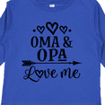 thumbnail image 4 of Inktastic My Oma Opa Love Me Grandkids Boys or Girls Long Sleeve Toddler T-Shirt, 4 of 5