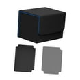 thumbnail image 4 of Card Cape Deck Box TCG Card Dice Hobbies La colección puede celebrar más de 100 cartas organización Azul negro, 4 of 8