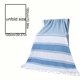 thumbnail image 3 of Toalla de playa a rayas con borlas | Toalla de baño ligera de secado rápido | Toalla de viaje de rápida absorción para piscina, camping y picnic | Manta de playa de poliéster suave, 3 of 6