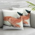 thumbnail image 3 of oral Whale Stuffed Animal Whale Plush Toy, Use as Toy or Nursery Room Décor, Great Gifts for Kids of All Ages, Ocean Animals, 3 of 5