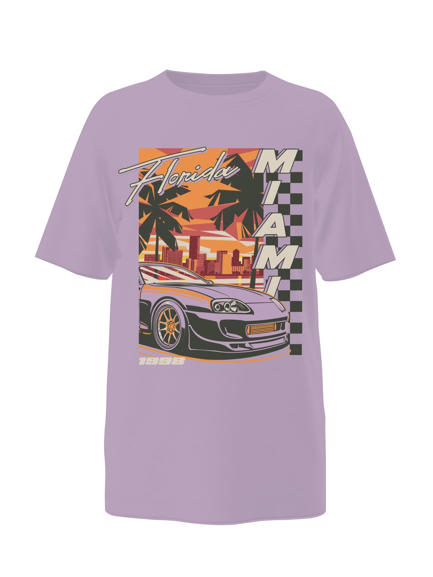 Wonder Nation, Boys' Graphic T-Shirt, Miami Rally, Sizes 4-18