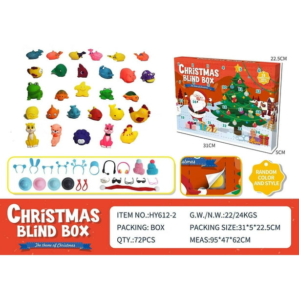 LLavero de caja ciega de Navidad con pintura de diamantes, colgante de llavero de diamante con palo de mano acrílico artesanal, 2023