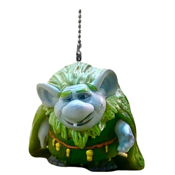 Troll Pabbie 2.5” PVC Fan Lamp Light Pull Chain Elsa Anna Friend Figure Figurine