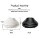 thumbnail image 2 of Home Aroma Essential Oil Diffuser Air Purifier LED Ultrasonic Aromatherapy Humidifier, 2 of 5
