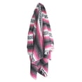 thumbnail image 2 of Manta Del Mex Classic Mexican, grande, 178 x 127 cm, rosa intenso, 2 of 6