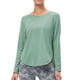 thumbnail image 1 of Camisas de entrenamiento para mujer, camisetas de yoga de manga larga, camiseta informal para senderismo, camiseta atlética transpirable de secado rápido, L, 262, 1 of 7